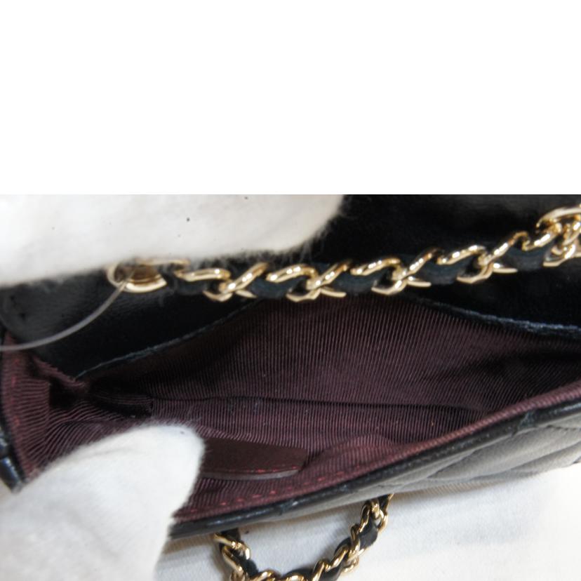 ＣＨＡＮＥＬ シャネル/ミニマトラッセラムスキンチェーンベルトバッグ//306*****/Aランク/92