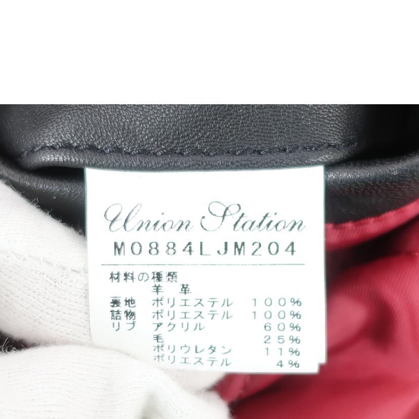 Ｕｎｉｏｎ　Ｓｔａｔｉｏｎ ユニオンステーション/ライダースジャケット　レザージャケット　羊革//ABランク/65