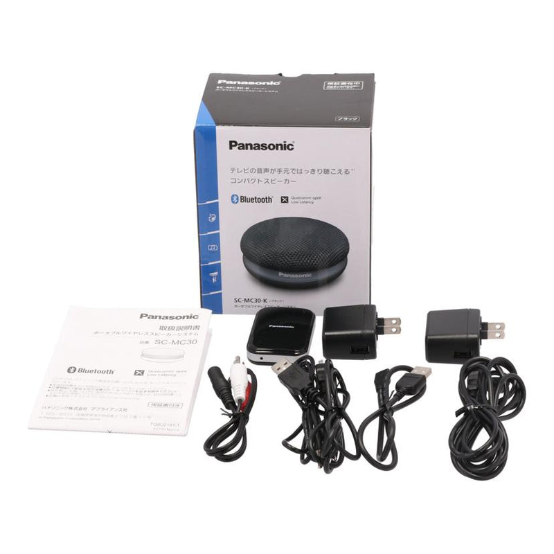 SC-MC30-K パナソニック Bluetooth対応ポータブルワイヤレススピーカー