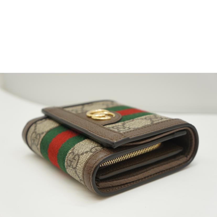 ＧＵＣＣＩ グッチ/オフィディア２つ折りＬ型ＺＩＰ財布/598662//2184/Aランク/09