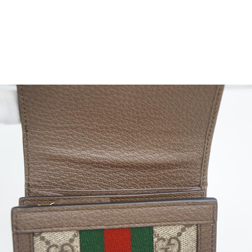 ＧＵＣＣＩ グッチ/オフィディア２つ折りＬ型ＺＩＰ財布/598662//2184/Aランク/09