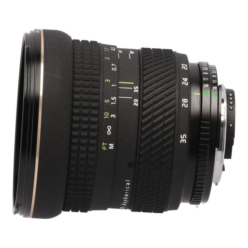 トキナー AT-X PRO 20-35mm f2.8 レンズ(ズーム) Tokina AF 20-35mm f2.8