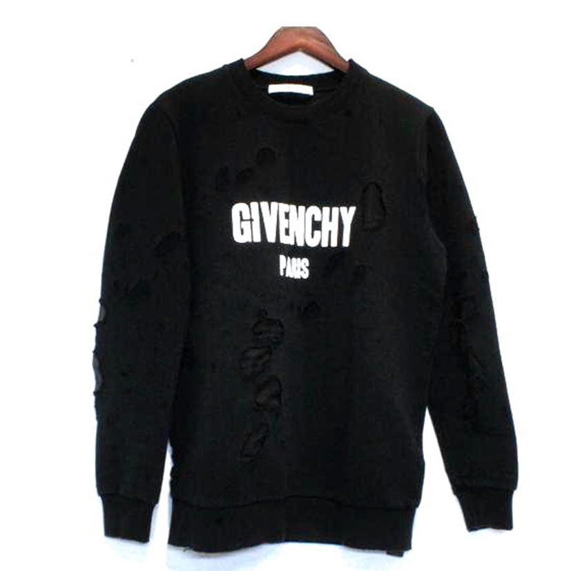 ＧＩＶＥＮＣＨＹ ジバンシー/デストロイダメージクラッシュロゴスウェットブラック//ABランク/92