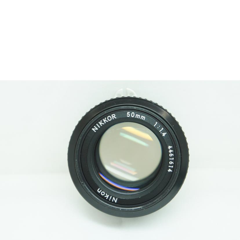 Ｎｉｋｏｎ ニコン/交換レンズ　ＮＩＫＫＯＲ/Ai 50mm f1.4//4461614/ABランク/01