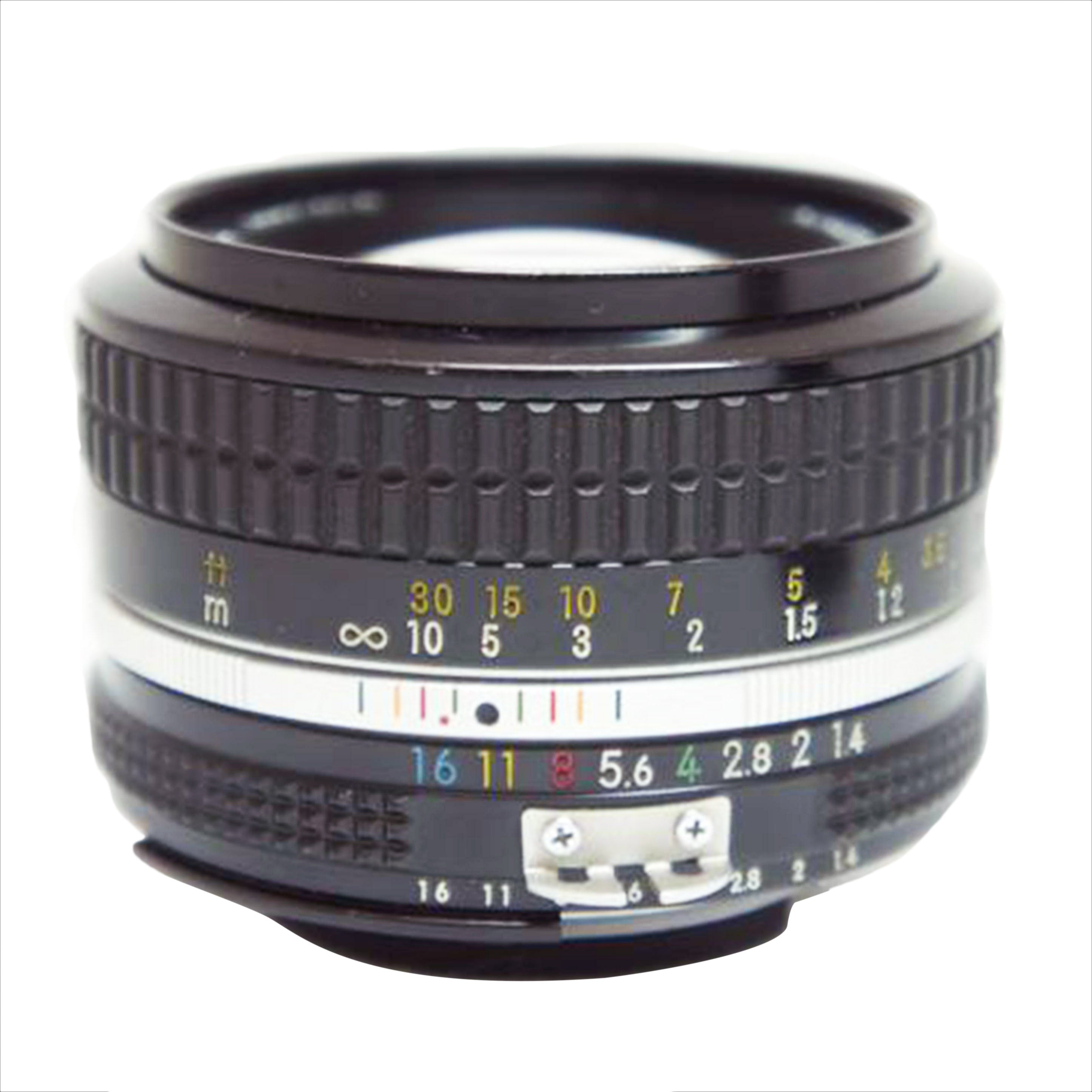 Ｎｉｋｏｎ ニコン/交換レンズ　ＮＩＫＫＯＲ/Ai 50mm f1.4//4461614/ABランク/01