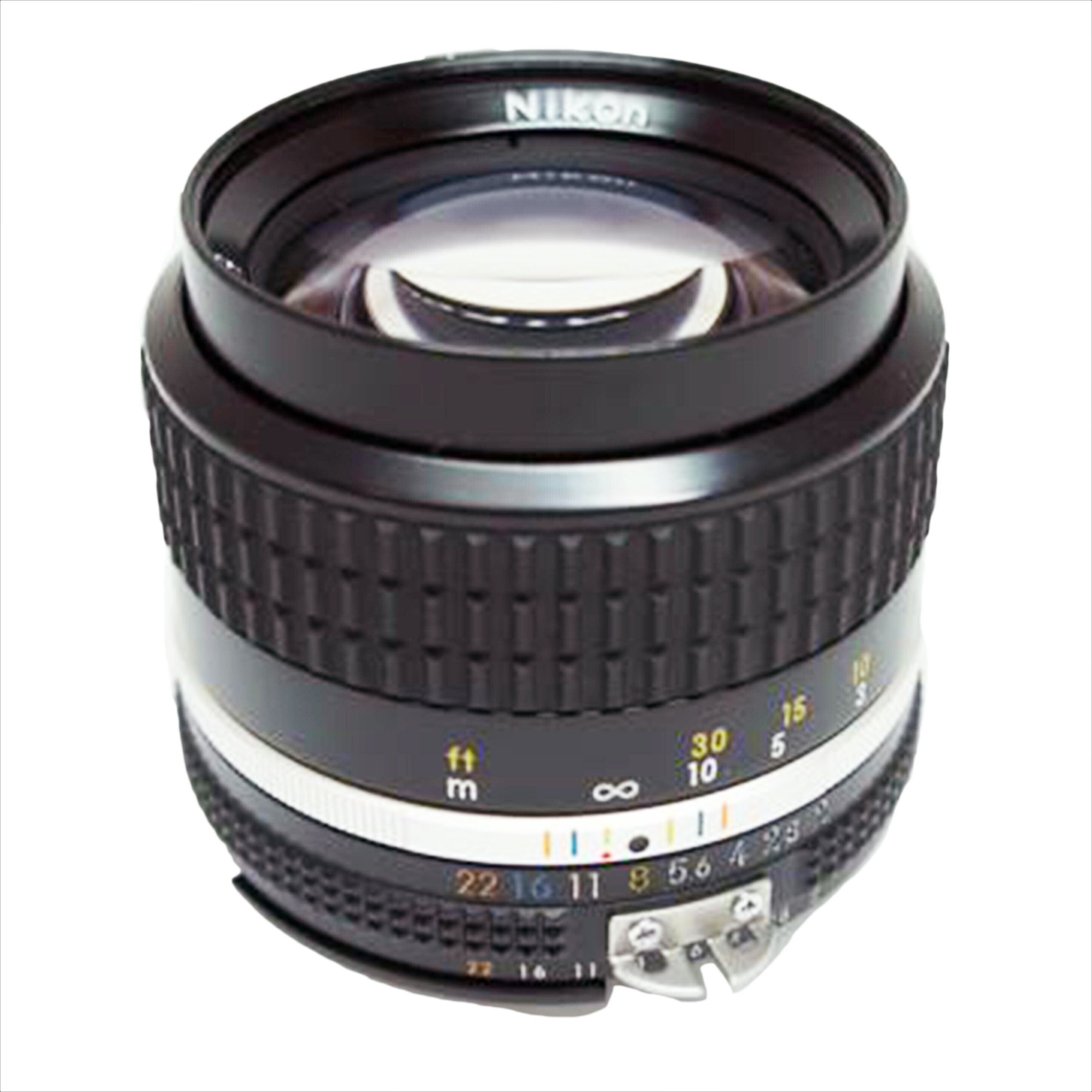 Ｎｉｋｏｎ ニコン/交換レンズ　ＮＩＫＫＯＲ　/Ai-s  85mm F2//350149/ABランク/01