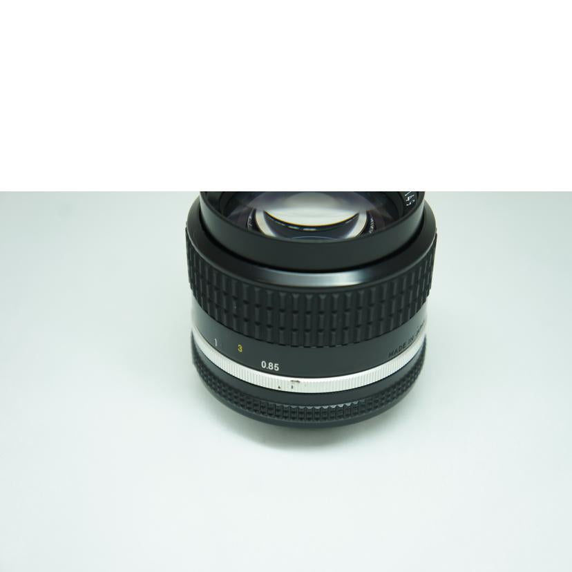 Ｎｉｋｏｎ ニコン/交換レンズ　ＮＩＫＫＯＲ　/Ai-s  85mm F2//350149/ABランク/01