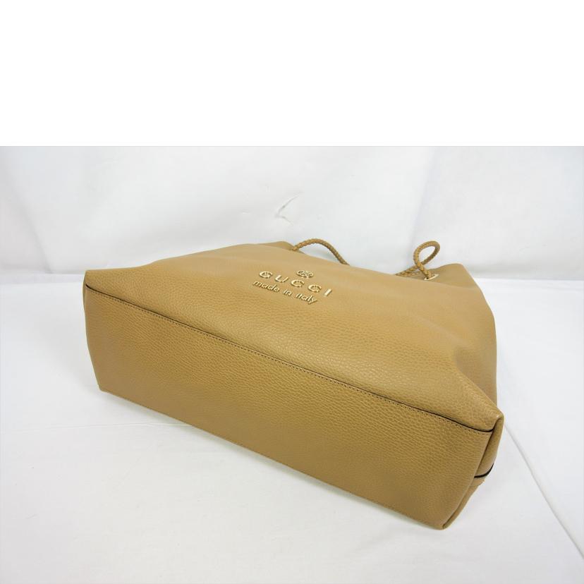 ＧＵＣＣＩ グッチ/レザー　ロゴセミショルダートートバッグ/380118//520981/ABランク/70