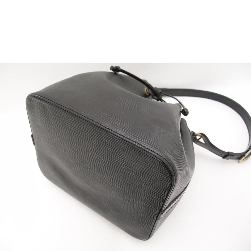 ＬＯＵＩＳ　ＶＵＩＴＴＯＮ ルイ・ヴィトン　黒　巾着ショルダー　肩掛け　レディース/プチノエ／エピ／ノワール/M59012//AR0924/ABランク/69