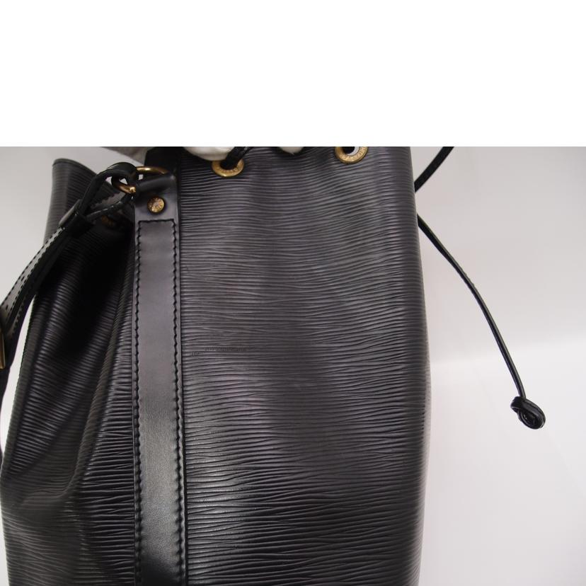 ＬＯＵＩＳ　ＶＵＩＴＴＯＮ ルイ・ヴィトン　黒　巾着ショルダー　肩掛け　レディース/プチノエ／エピ／ノワール/M59012//AR0924/ABランク/69