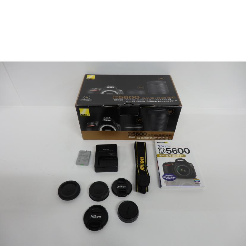 Ｎｉｋｏｎ ニコン/デジタル一眼／Ｄ５６００　ダブルズームキット/D5600 ﾀﾞﾌﾞﾙｽﾞｰﾑｷｯﾄ//2033075/Cランク/06