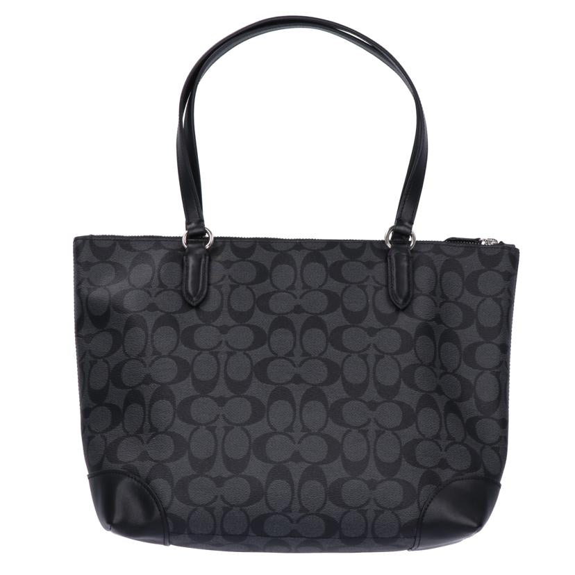 ＣＯＡＣＨ コーチ/コーチ　トートバッグ　コーティングキャンバス レザーブラック/F29208//G18**/Aランク/75