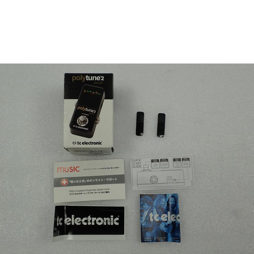 Amazon.co.jp: tc electronic ポリフォニック チューナー POLYTUNE 2