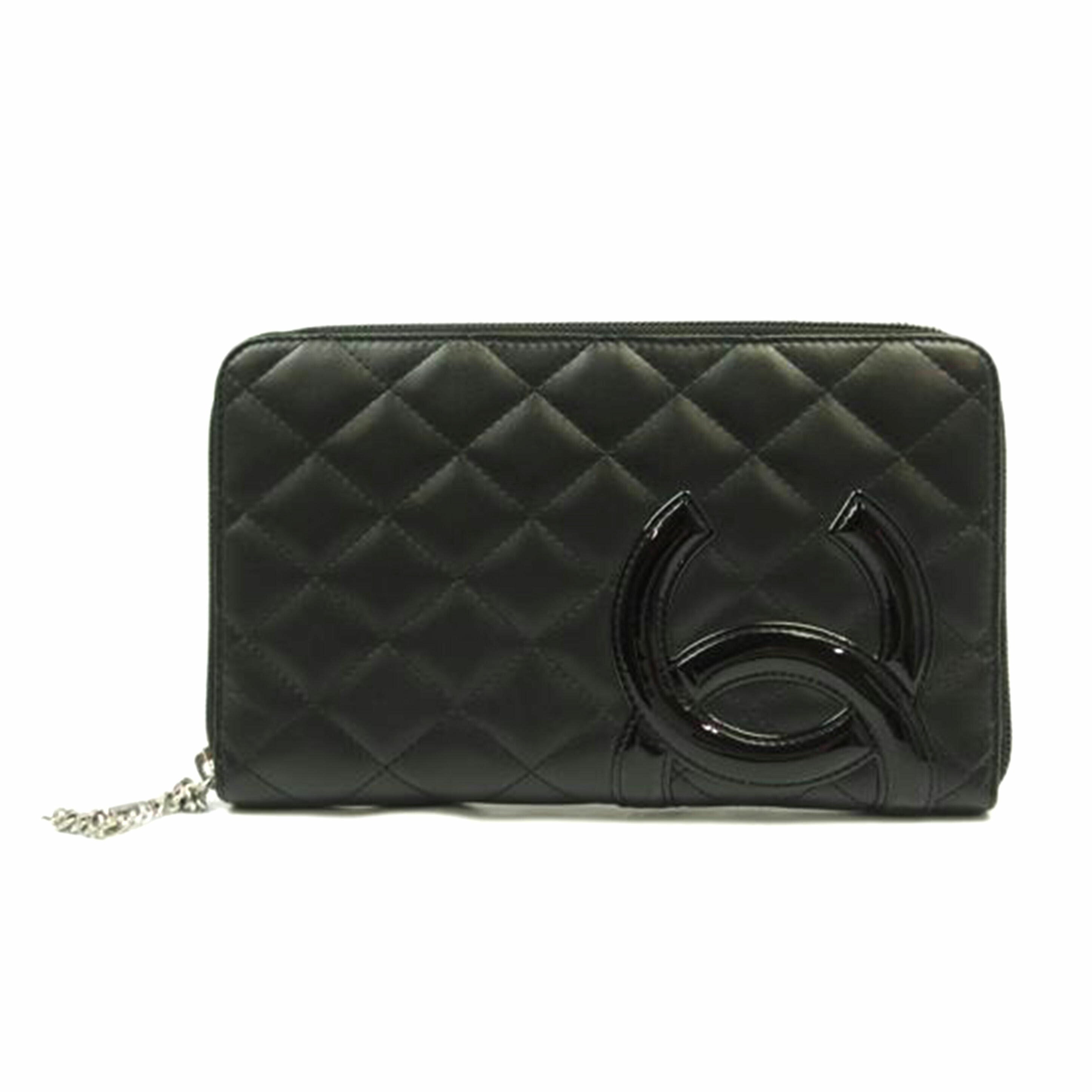 ＣＨＡＮＥＬ シャネル/カンボンラインラウンドファスナー長財布／オーガナイザー/A26710//145*****/ABランク/83
