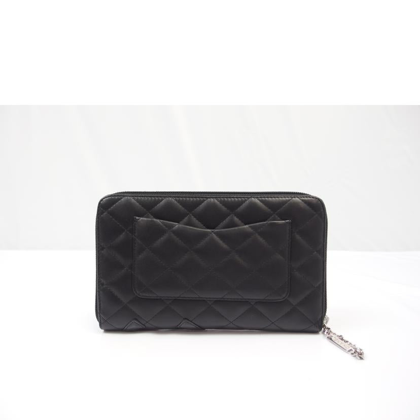 ＣＨＡＮＥＬ シャネル/カンボンラインラウンドファスナー長財布／オーガナイザー/A26710//145*****/ABランク/83
