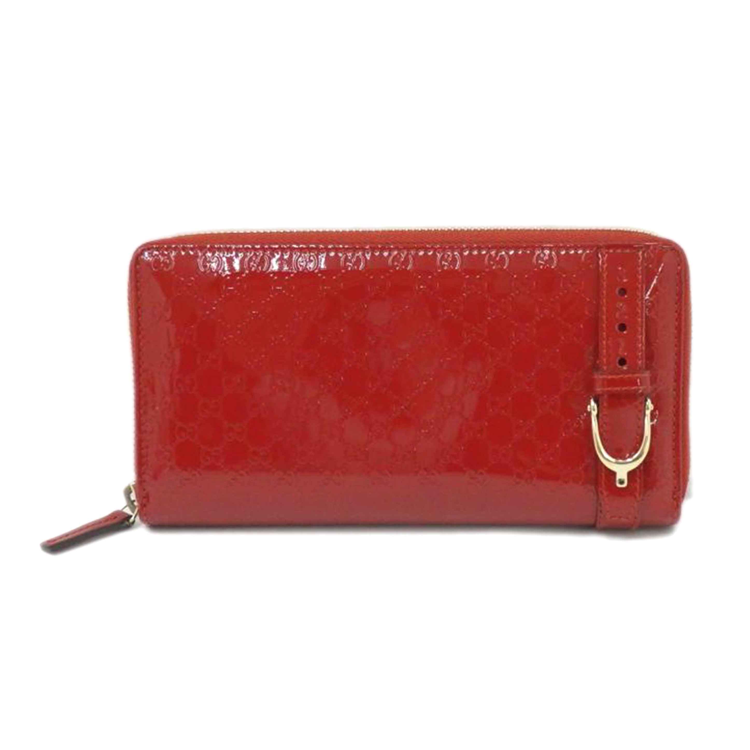 ＧＵＣＣＩ　 グッチ/マイクログッチシマラウンドファスナー長財布/309758//ABランク/77