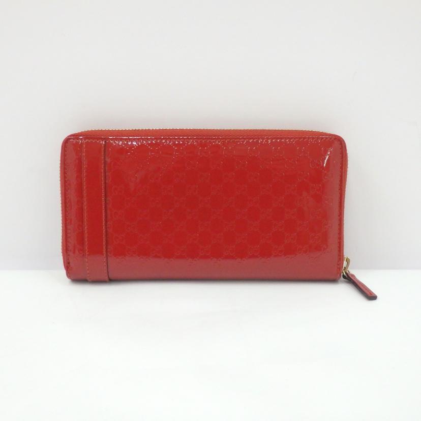 ＧＵＣＣＩ　 グッチ/マイクログッチシマラウンドファスナー長財布/309758//ABランク/77