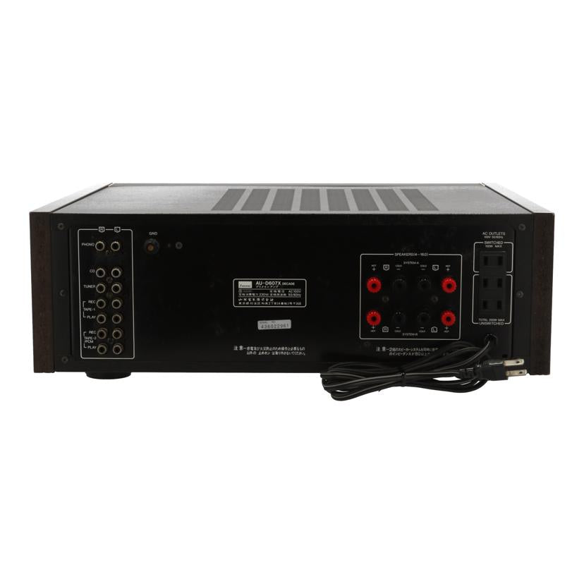 動作確認済　サンスイ　プリメインアンプ　AU-D607X Amazon | SANSUI プリメインアンプ サンスイ AU-D607X 90W×2 六か月