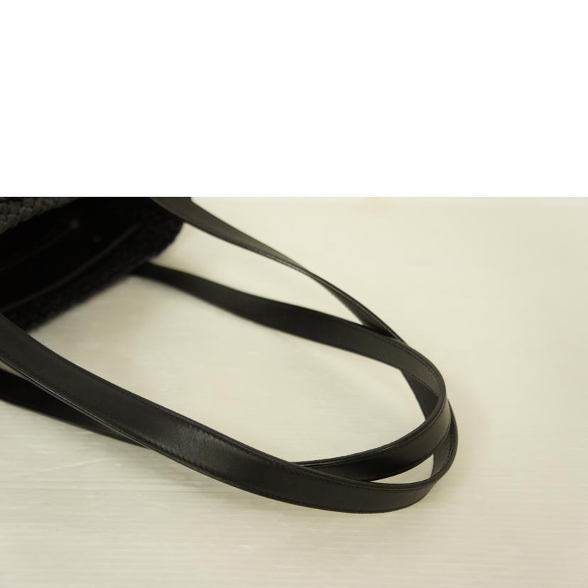 ＳＡＩＮＴ　ＬＡＵＲＥＮＴ サンローラン/パニエ　スモール　カゴバッグ／ブラック/579521//0519/ABランク/01