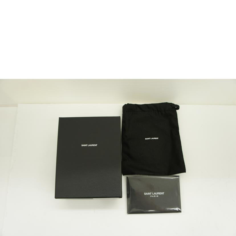 ＳＡＩＮＴ　ＬＡＵＲＥＮＴ サンローラン/オリガミ　タイニーウォレット／ブラック/668274//0821/Aランク/01