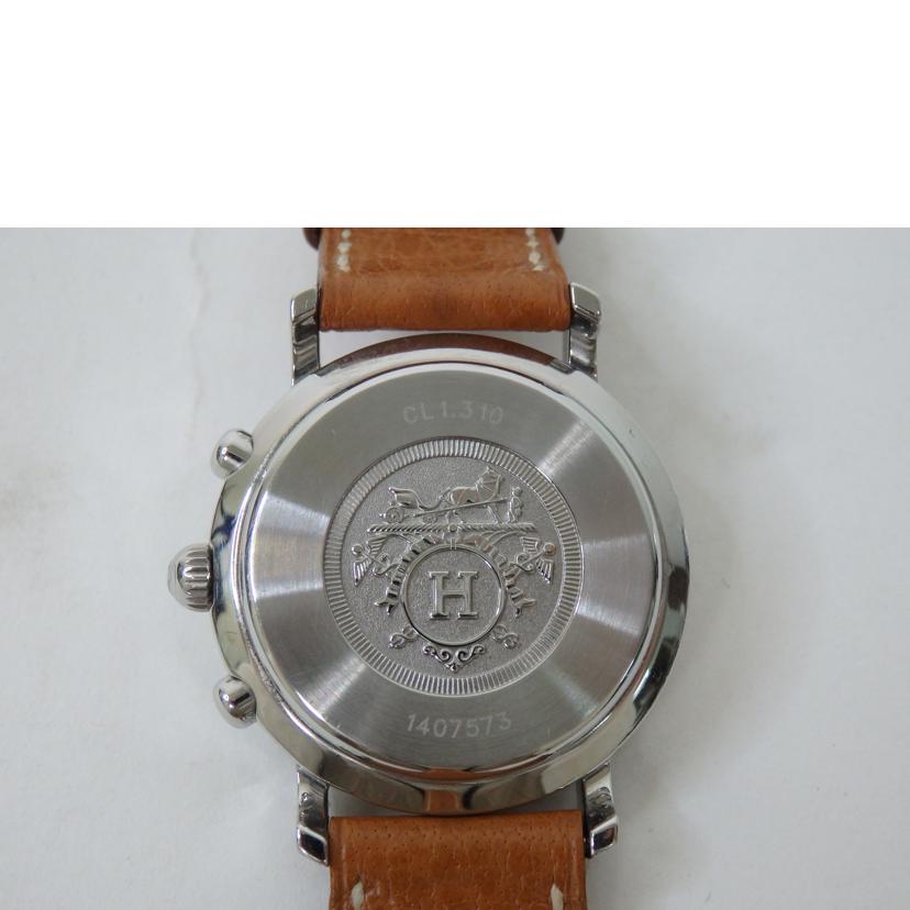 ＨＥＲＭＥＳ エルメス/エルメス／クリッパー／クロノグラフ/CL1.310//140****/ABランク/84