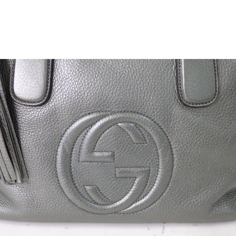 ＧＵＣＣＩ グッチ/インターロッキングＧ／ソーホー２ｗａｙハンドバッグ/308362//493***/ABランク/84