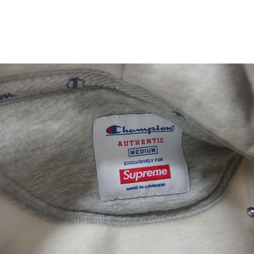 Ｓｕｐｒｅｍｅ×Ｃｈａｍｐｉｏｎ ｼｭﾌﾟﾘｰﾑ×ﾁｬﾝﾋﾟｵﾝ/１８ＦＷ　Ｌａｂｅｌ　Ｈｏｏｄｅｄ　Ｓｗｅａｔ　Ｓｈｉｒｔ/S3002 GV8//Aランク/82