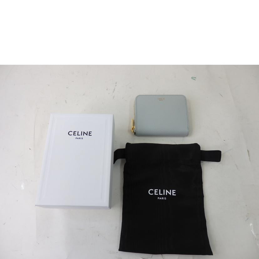 ＣＥＬＩＮＥ セリーヌ/スモールジップウォレット／エッセンシャル／カーフスキン//U-S******/Aランク/84