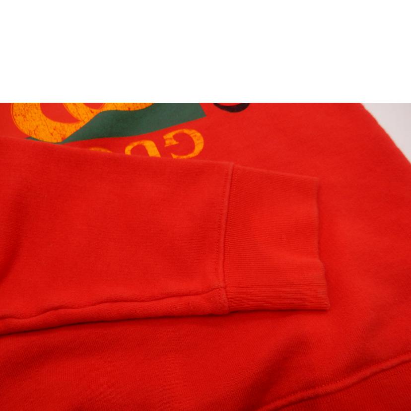ＧＵＣＣＩ ｸﾞｯﾁ/ヴィンテージロゴトレーナー／レッド/483878//ABランク/02