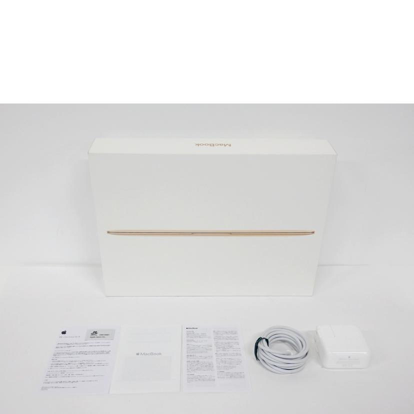 Ａｐｐｌｅ アップル/ＭａｃＢｏｏｋ（Ｒｅｔｉｎａ，１２－ｉｎｃｈ，２０１７）/MNYL2J/A//C02V107KHH26/Aランク/64