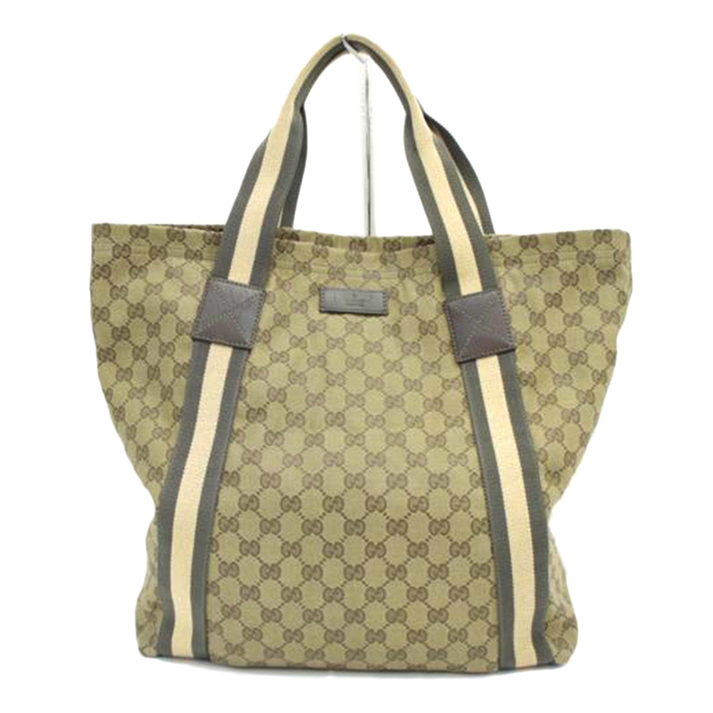 ＧＵＣＣＩ グッチ/ＧＧキャンバストート/189669//467891/Aランク/05