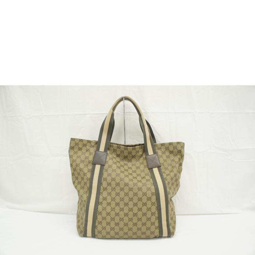 ＧＵＣＣＩ グッチ/ＧＧキャンバストート/189669//467891/Aランク/05