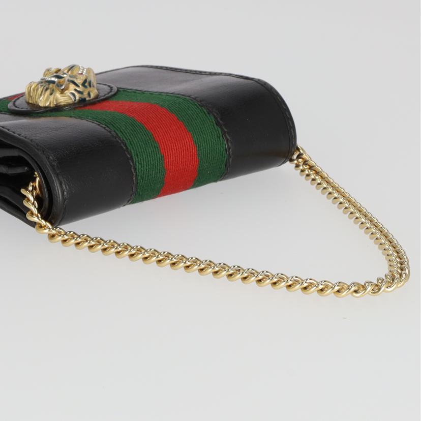 ＧＵＣＣＩ グッチ/ラジャ　タイガーチェーンウオレット／シェリーライン/573790//2067/ABランク/75