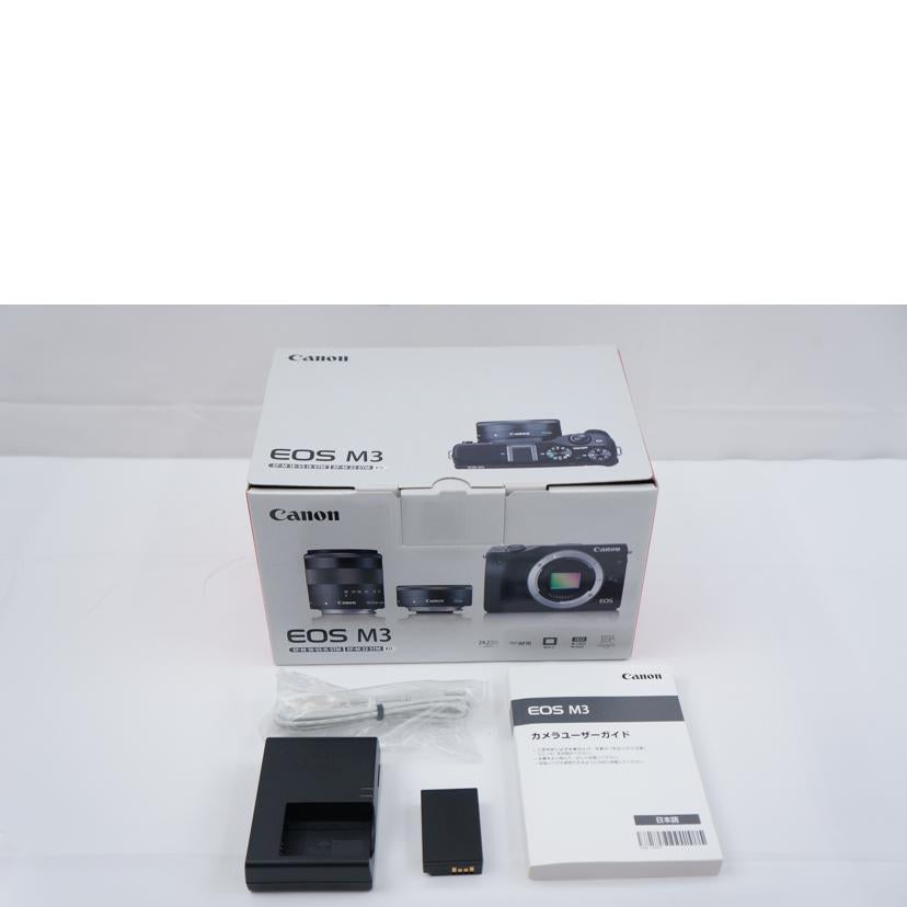 Ｃａｎｏｎ キヤノン/デジタル一眼／ダブルレンズキット/EOS M3 ﾀﾞﾌﾞﾙﾚﾝｽﾞｷｯﾄ//051041001490/ABランク/67