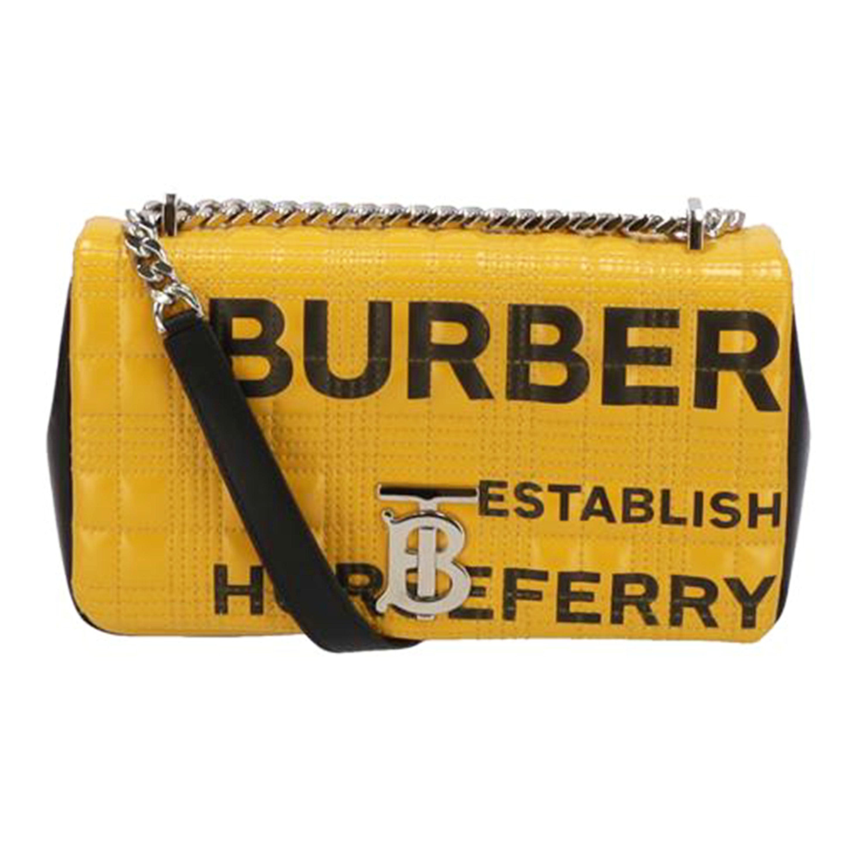 ＢＵＲＢＥＲＲＹ バーバリー/ＴＢバッグ／ローラ／ショルダー／イエロー×ブラック//ITBMBBOT35SCA/ABランク/75