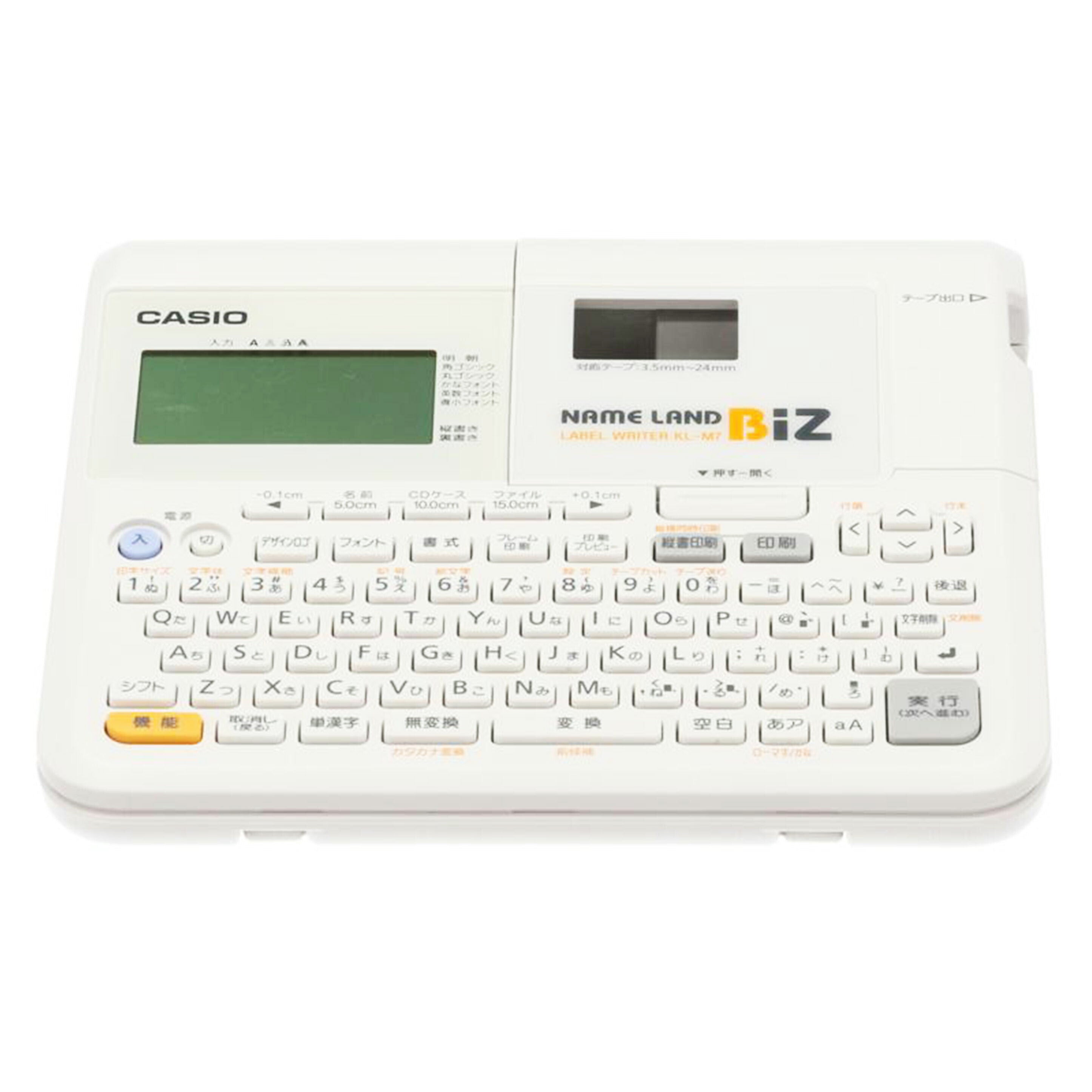 ＣＡＳＩＯ カシオ/ネームランド/KL-M7//097BW25EA036264/Bランク/70