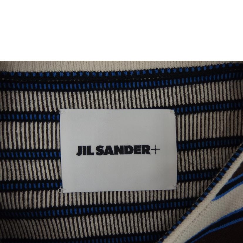 ＪＩＬ　ＳＡＮＤＥＲ＋ ｼﾞﾙｻﾝﾀﾞｰﾌﾟﾗｽ/ボーダーカットソー／ブルー//ABランク/82