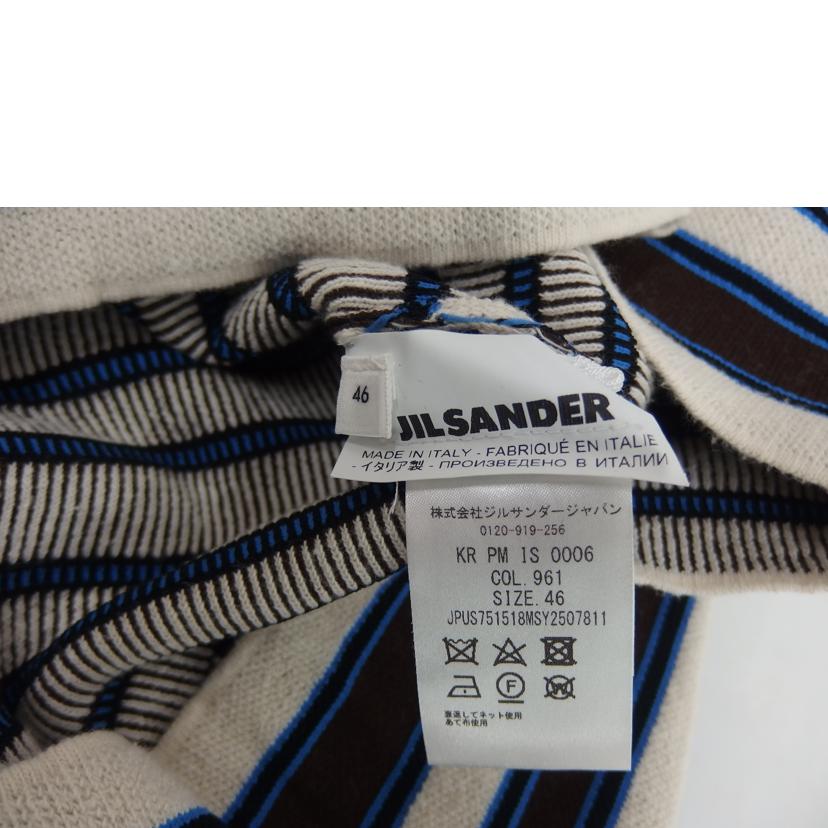 ＪＩＬ　ＳＡＮＤＥＲ＋ ｼﾞﾙｻﾝﾀﾞｰﾌﾟﾗｽ/ボーダーカットソー／ブルー//ABランク/82