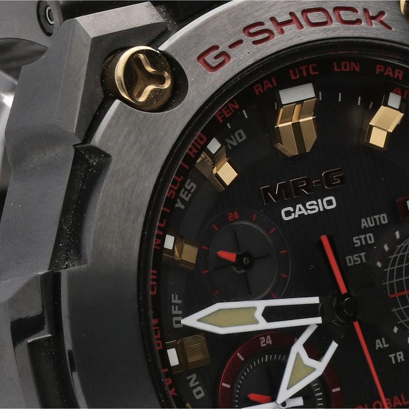 ＣＡＳＩＯ ｶｼｵ/Ｇ－ＳＨＯＣＫ／赤備え／ＧＰＳハイブリッド電波ソーラー/MRG-G1000//H31*****/ABランク/78