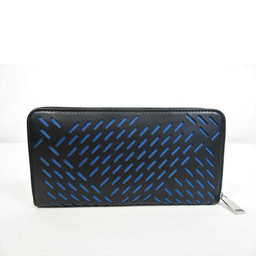 ＢＯＴＴＥＧＡＶＥＮＥＴＡ ボッテガ/パンチングレザー　ラウンドファスナー長財布//P00874318I/ABランク/70