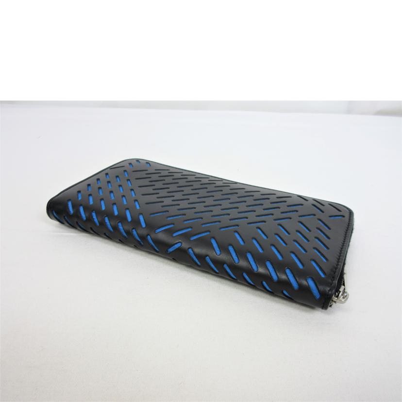 ＢＯＴＴＥＧＡＶＥＮＥＴＡ ボッテガ/パンチングレザー　ラウンドファスナー長財布//P00874318I/ABランク/70