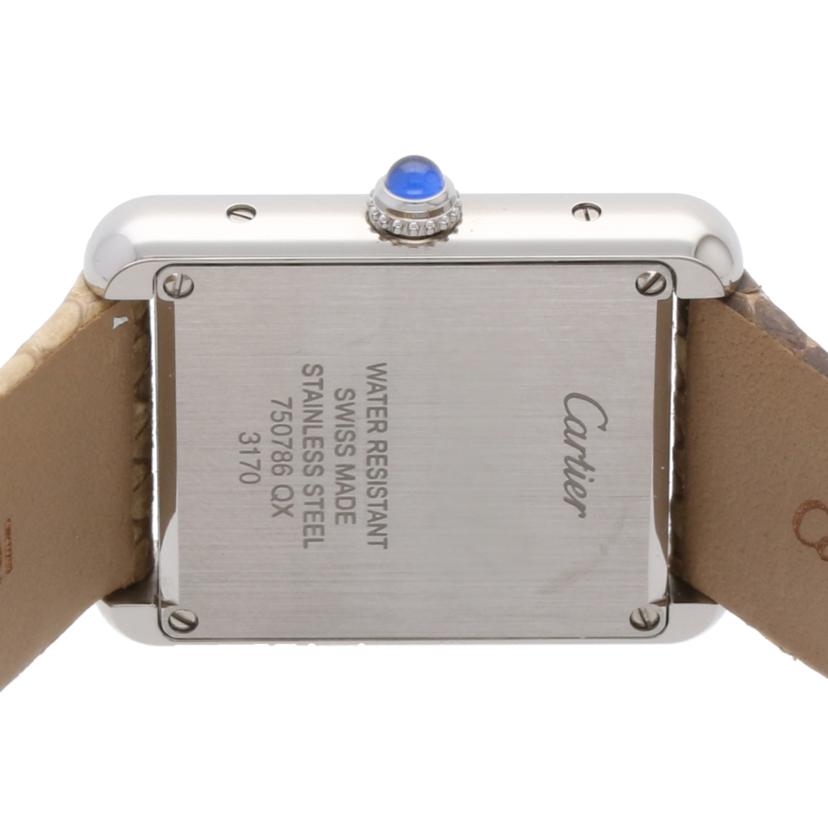 Ｃａｒｔｉｅｒ カルティエ/タンクソロＳＭ／パイソンモチ－フ/3170//750*****/ABランク/75