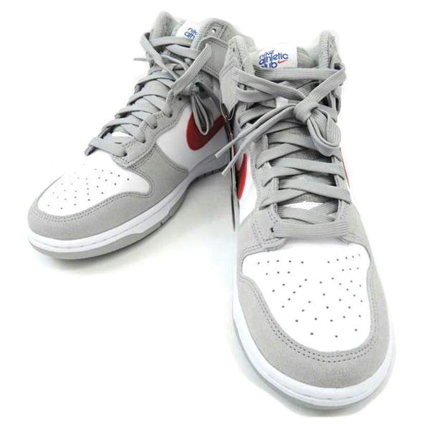 ＮＩＫＥ ナイキ/ＤＵＮＫ　ＨＩＧＨ　Ｌｉｇｈｔ　Ｓｍｏｋｅ　Ｇｒｅｙ　ａｎｄ　Ｇｙｍ　Ｒｅｄ/DJ6152-001//SAランク/06