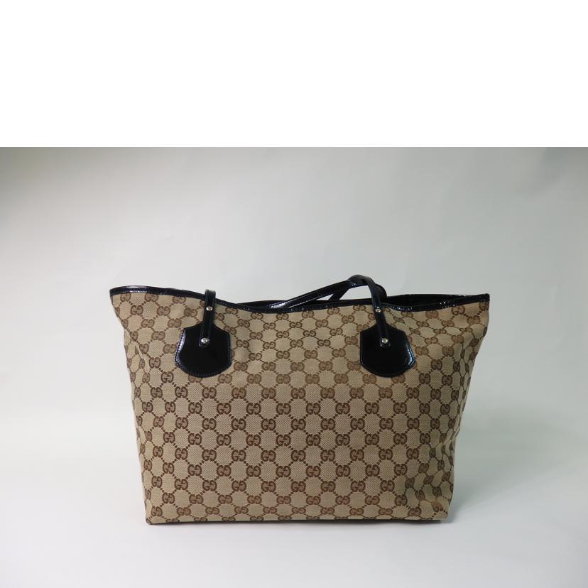 GUCCI グッチ/GGキャンバスジョリーラージトート/211975/502***/グッチ/ABランク/84【中古】