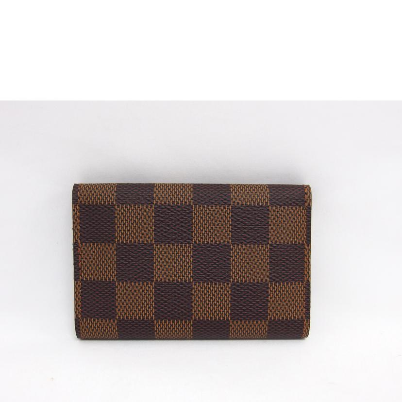 ＬＶ ルイ･ヴィトン 6連キーケース/ミュルティクレ６／ダミエ／エベヌ/N62630//CT0***/Aランク/04