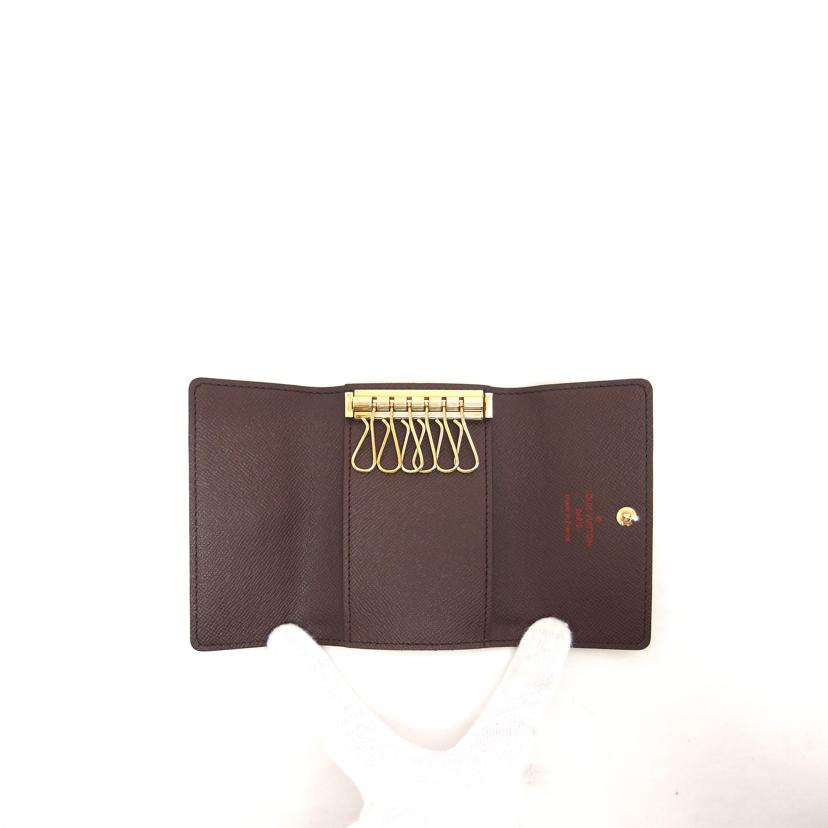 ＬＶ ルイ･ヴィトン 6連キーケース/ミュルティクレ６／ダミエ／エベヌ/N62630//CT0***/Aランク/04