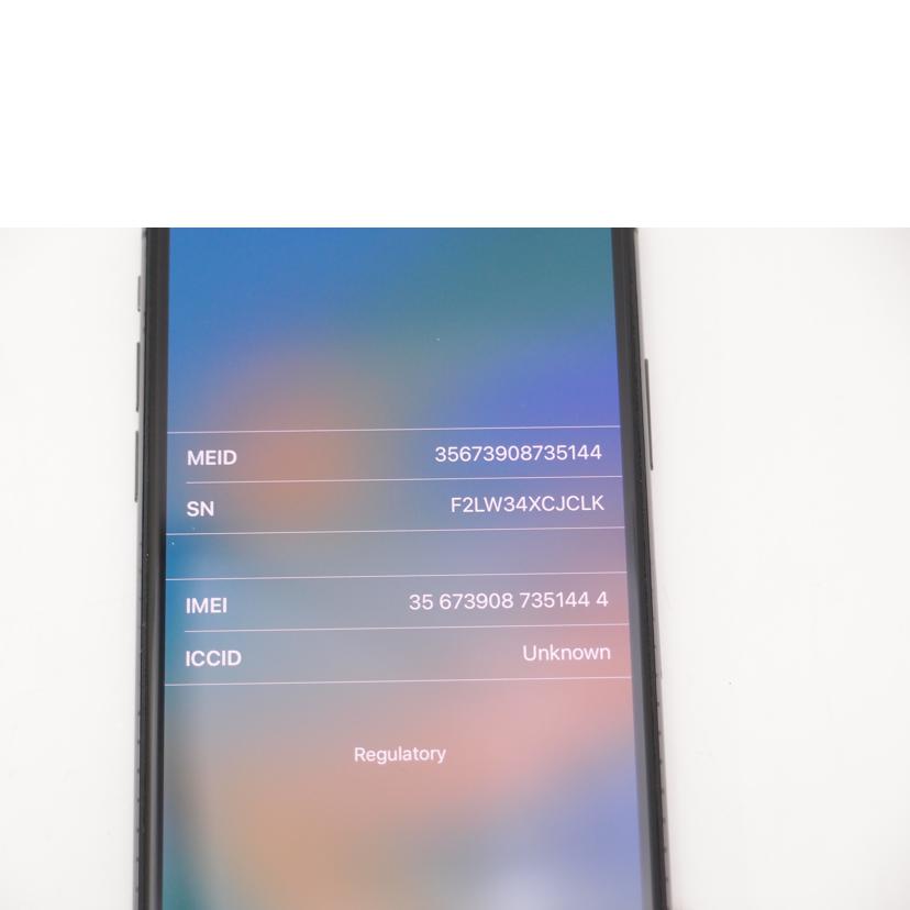 ＡＰＰＬＥ アップル/ｉＰｈｏｎｅＸ　ＳＩＭロック解除済み/MQAX2J/A//F2LW34XCJCLK/Aランク/69