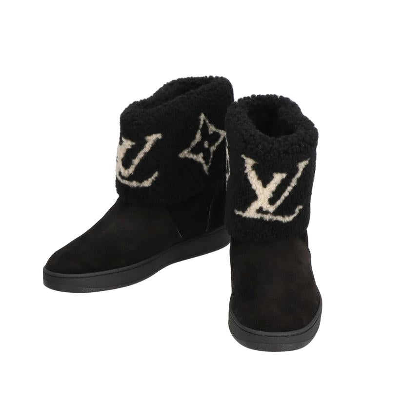 ＬＶ ルイヴィトン/スノードロップラインムートンブーツ／黒黒/FA0270//Aランク/75