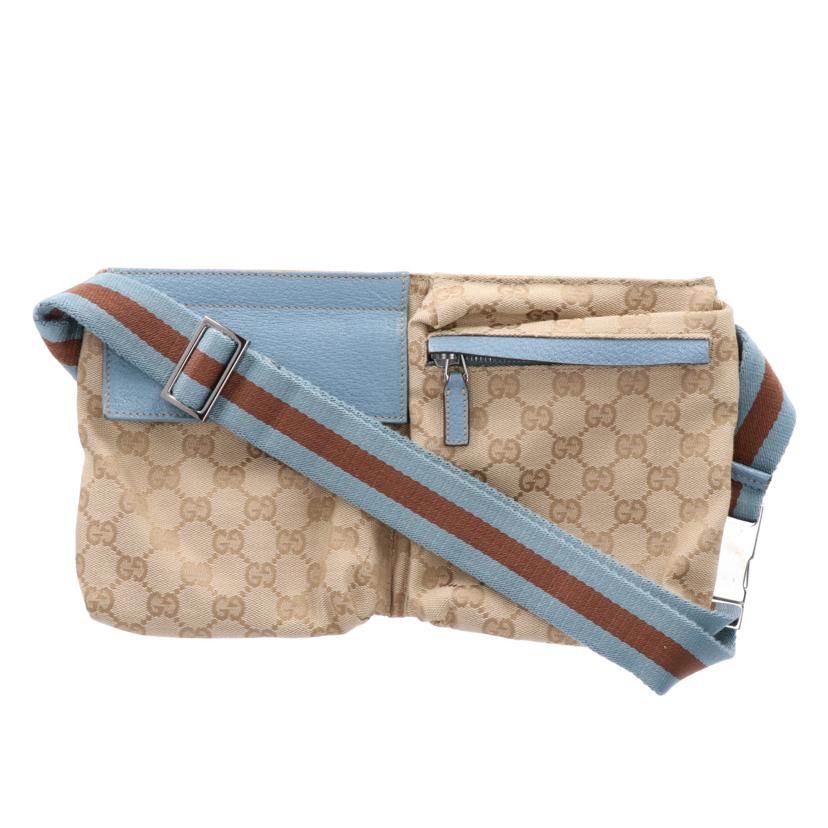 ＧＵＣＣＩ ｸﾞｯﾁ/　ＧＧキャンバスウェストバッグ/28566//212*/ABランク/75