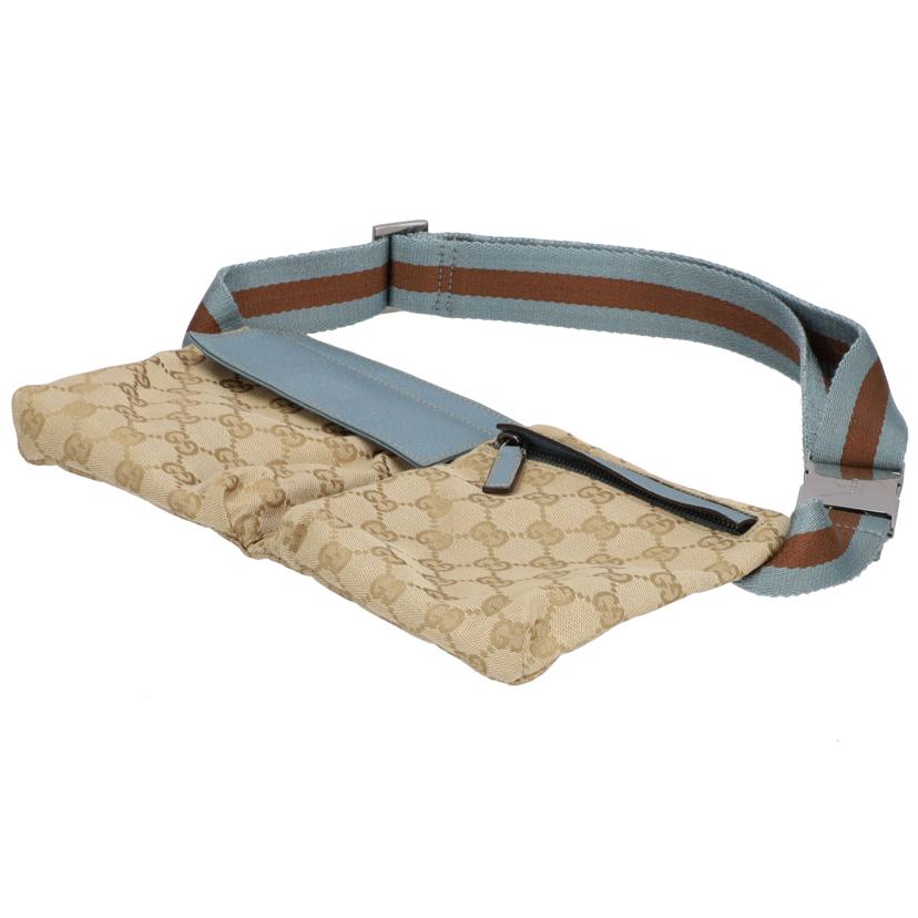 ＧＵＣＣＩ ｸﾞｯﾁ/　ＧＧキャンバスウェストバッグ/28566//212*/ABランク/75